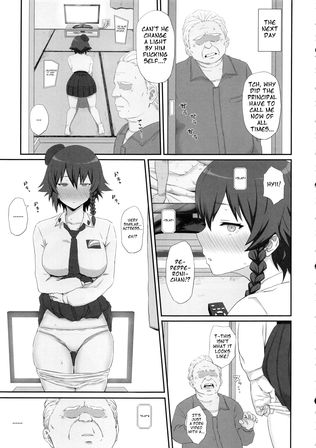 Hentai Manga Comic-Tank Girls Learn the Touch of a Man-Read-34